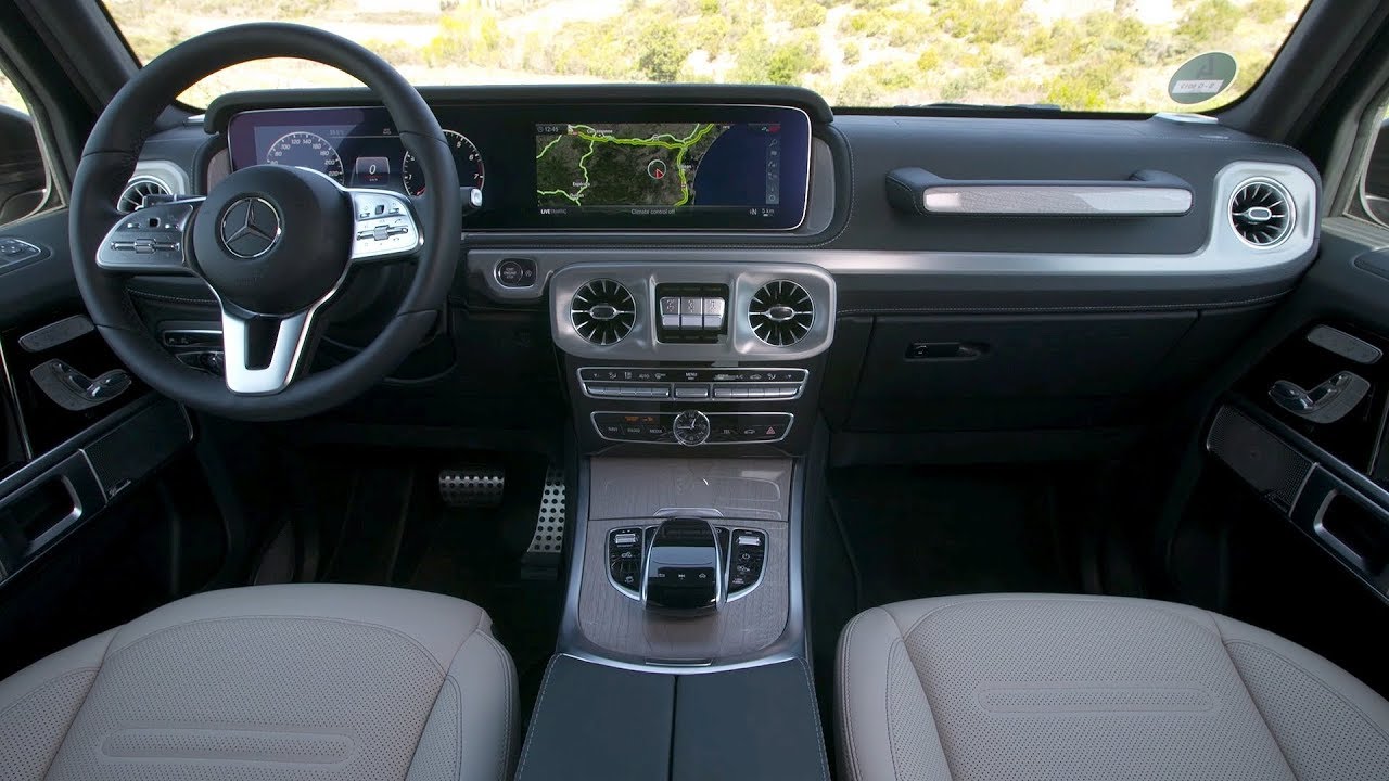 19 Mercedes Benz G500 Interior Youtube