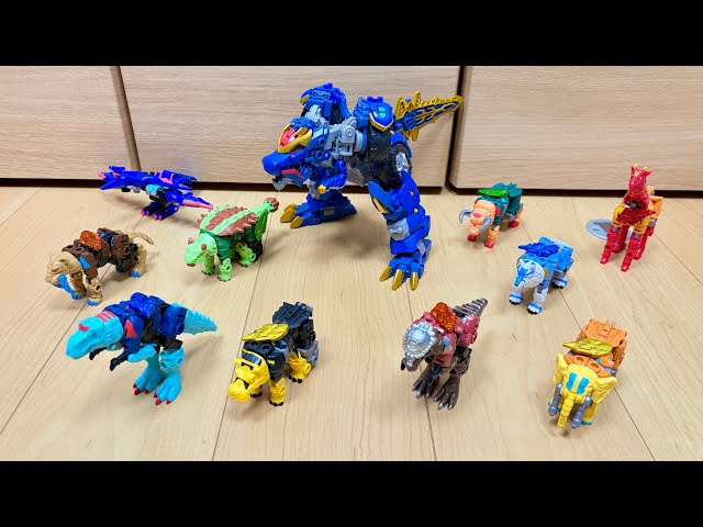 百獣戦隊ガオレンジャー】ガオファルコンでカチャカチャ遊ぶだけの動画