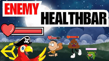 How to create Healthbar above enemy in unity - enemy AI unity (Unity Tutorial)