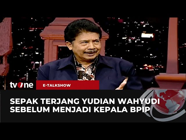 Perjalanan Karir Yudian Wahyudi Hingga Menjadi Kepala BPIP | E-Talkshow tvOne class=