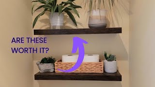 HOOBRO Floating Shelves, Wall Shelf Set of 2 - My Review