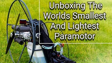 Unboxing The Worlds Smallest and Lightest Paramotor | RB Minimot