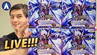 WE PULLED THE LR++!!! GD05 Freedom Ascension Booster Box Case Opening & Unboxing!!! | Live Stream