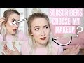 Full Face Of Makeup CHOSEN BY MY SUBSCRIBERS | Sophie Louise