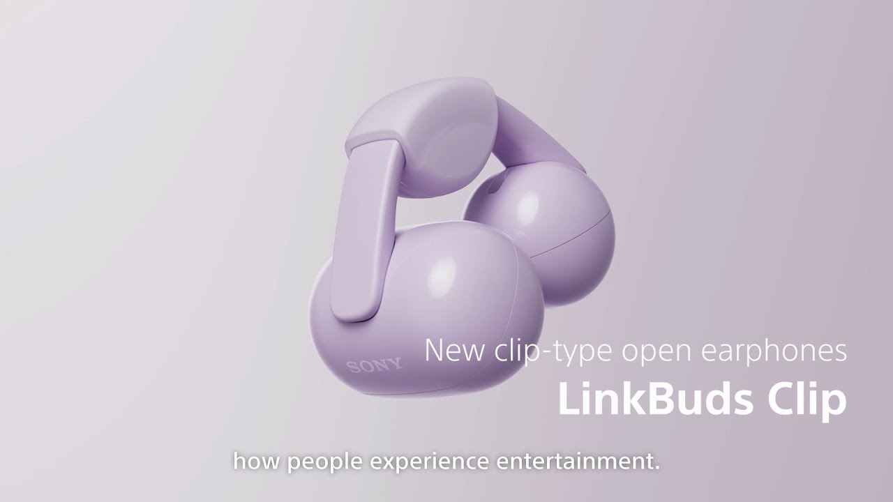 SONY LinkBuds Clip ブラック・パープル Sony Centre UK - LinkBuds series | LinkBuds Fit Wireless Noise