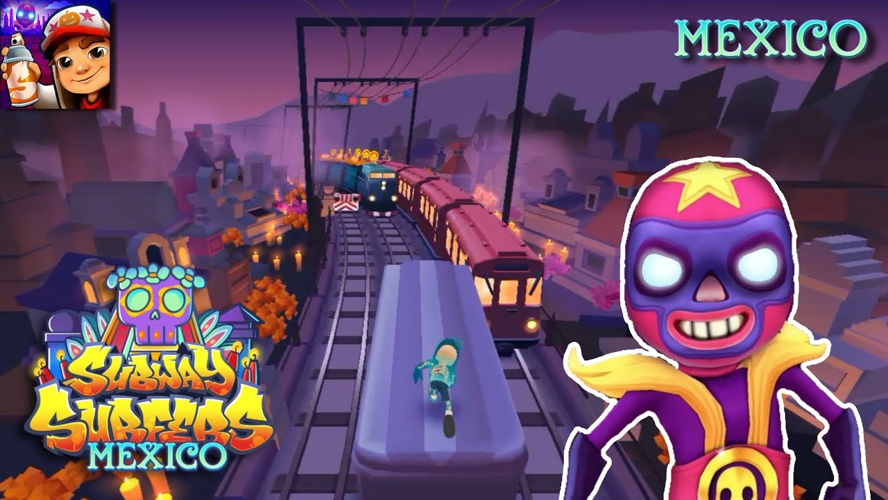 Rain on Subway surfers México: Édition Halloween 2023 FHD 