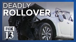 Man dies after rollover crash in Herriman