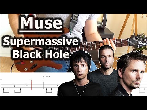 Muse Supermassive Black Hole Guitar Tabs Tutorial 
