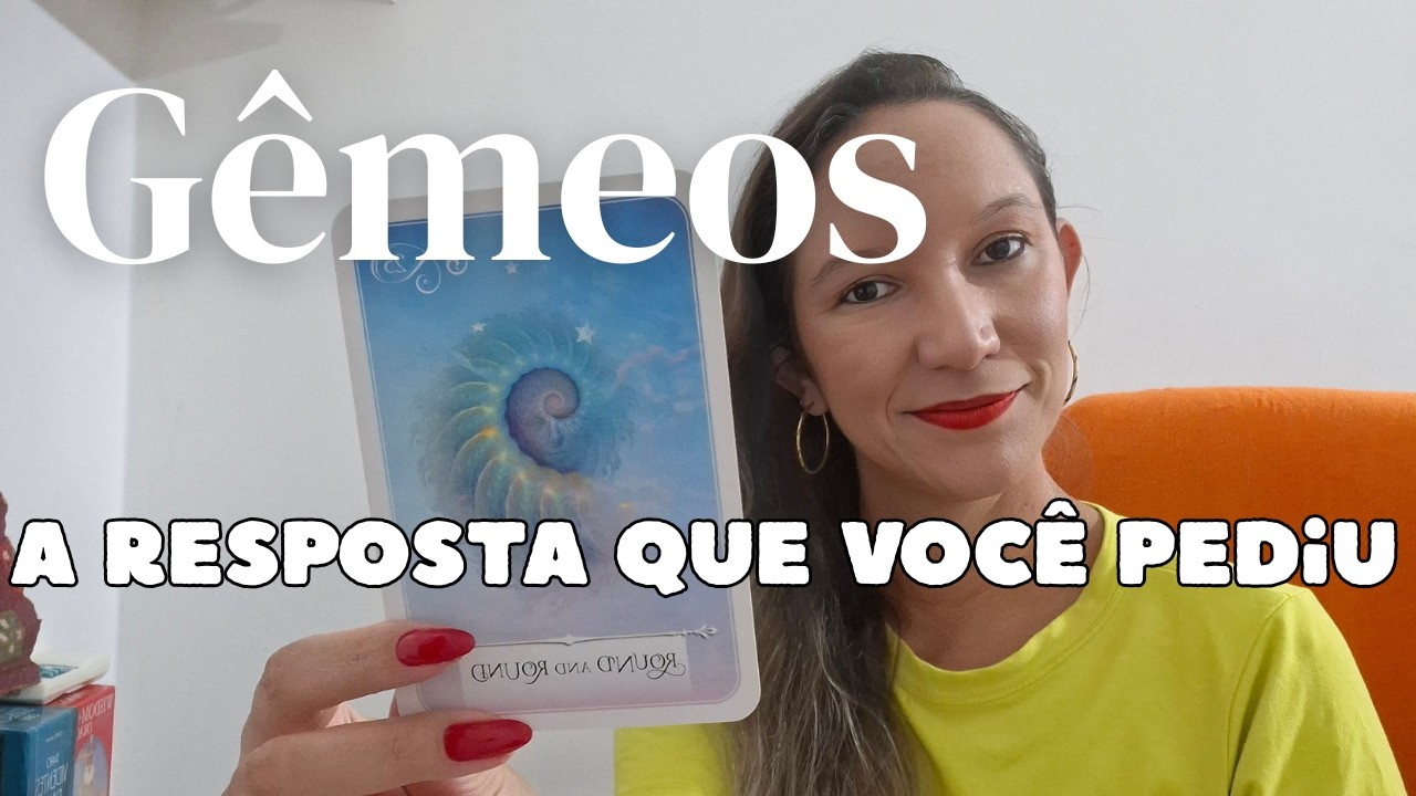 ♊GÊMEOS - TAROT - A resposta que você pediu está aqui!