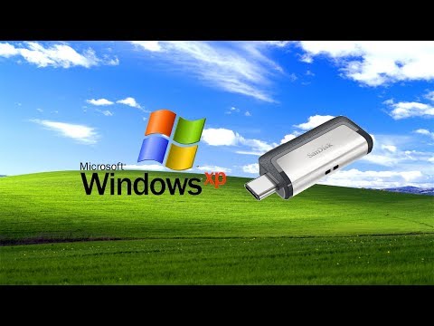 Video: Jak Nainstalovat Windows XP Na USB Flash Disk