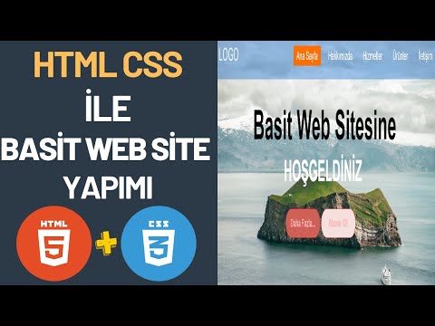 Video: Bir stil sayfasını HTML'de nasıl bağlarım?