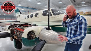 He's Trying To STEAL Our FREE Abandoned Airplane ! Ep3