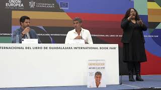 Presentación del libro "El emprendedor" de Arturo Elías Ayub en la FIL Guadalajara 2023