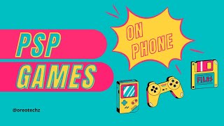 🔥 PLAY PSP GAMES ON YOUR PHONE ON 4K (100% LAG FREE) 🔥 screenshot 5
