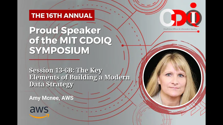 2022 MIT CDOIQ Symposium Session 13-6B - Amy Mcnee