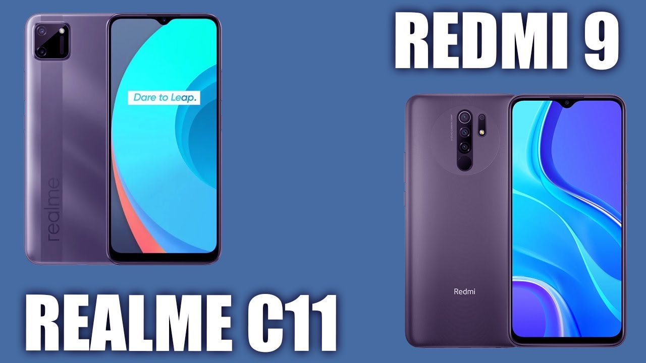 Realme C21 И Redmi 9a