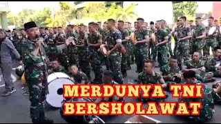 Video viral ⁉️ TNI AD Bersholawat Merdu Sekali Di Jombang Hari Ini | Liga Santri Piala KSAD 2022