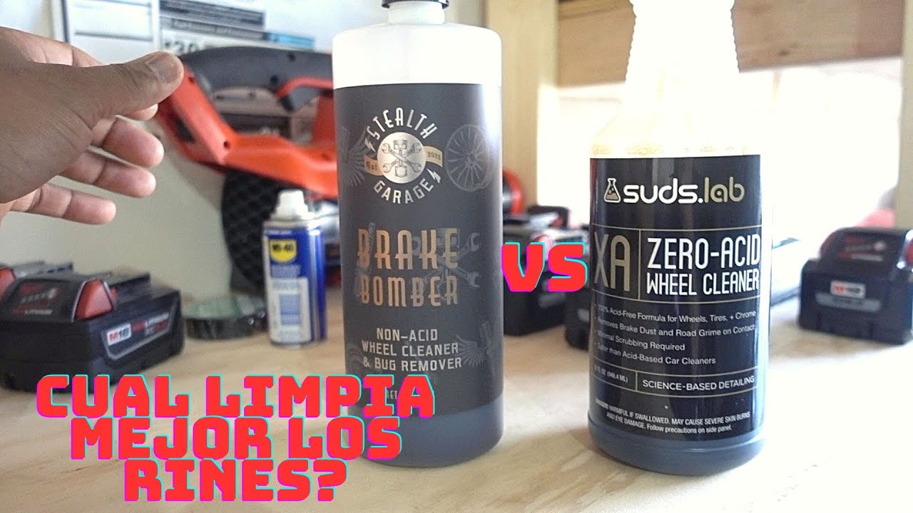 Brake Bomber vs Suds Lab Wheel Cleaner 