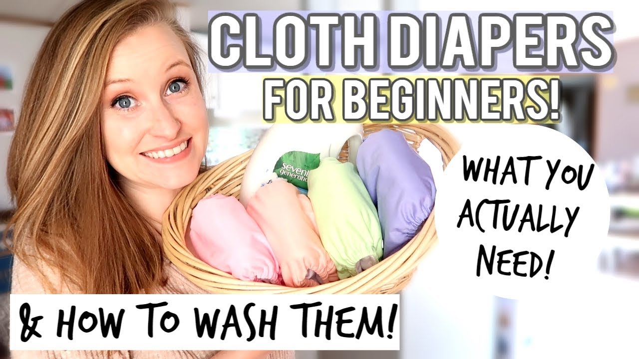 CLOTH DIAPERS FOR BEGINNERS  CLOTH DIAPER ROUTINE 