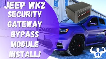 OBD 2 Security Gateway Bypass Module Installation on a Jeep Grand Cherokee SRT WK2 or Dodge Durango