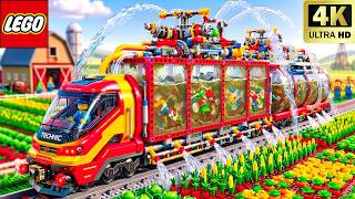 How Does the Giant LEGO Wastewater Treatment Plant Work?🌱 | LEGO Creative Toys