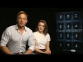 Tom wlaschiha maisie williams game of thrones stars answer fan questions