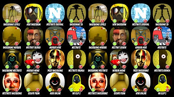 Backrooms Levels, Hide In The Backroom, Nextbots in Maze: Survival, Backrooms 2D...