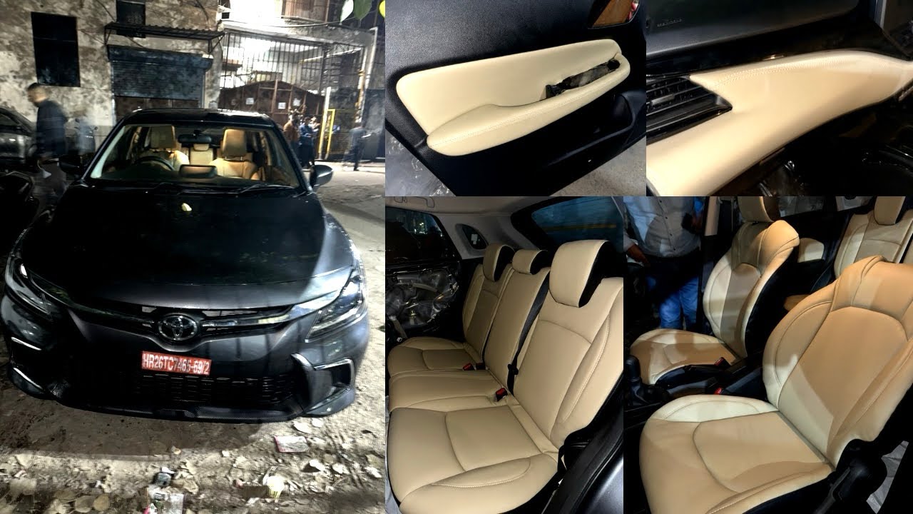 Toyota Glanza Company Seat Covers Customize Seat Cover🔥