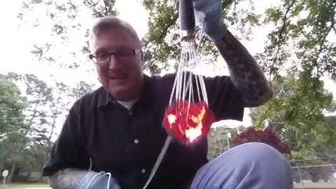 Steel Wool Sparkler!