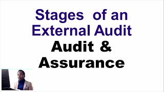 Stages of an external audit in auditing and assurance engagement | Performing & understanding audit