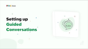 How to Configure Guided Conversation | Zoho Desk