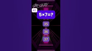 Enjoy 3 seconds math quiz! Find 5 hidden words while solving 50 math quizzes. m4  #braintest #games