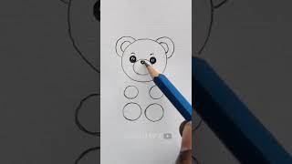 How to Draw Very Easy Teddy Bear Drawing screenshot 3