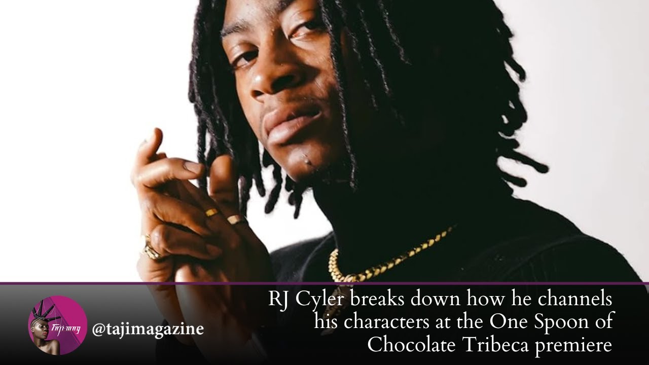 RJ Cyler breaks down how he channels his characters at the One Spoon of Chocolate premiere