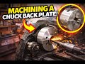 Machining a Southbend lathe Chuck Backplate thumbnail
