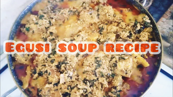 How To Cook The Best Nigerian Egusi Soup \ 4 Vegetables ( Frying Method)@ifyugochukwu