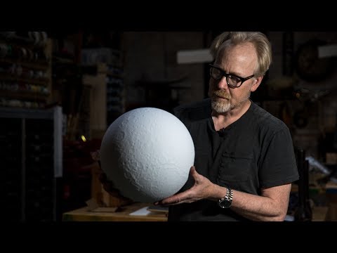 Adam Savage's New Moon Model Globe