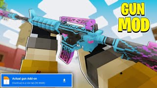 🔥 Best Gun Mod for MCPE 1.21 Actual Guns. - Aplok Weapons | Guns Mod in Minecraft PE (1.21+) screenshot 2