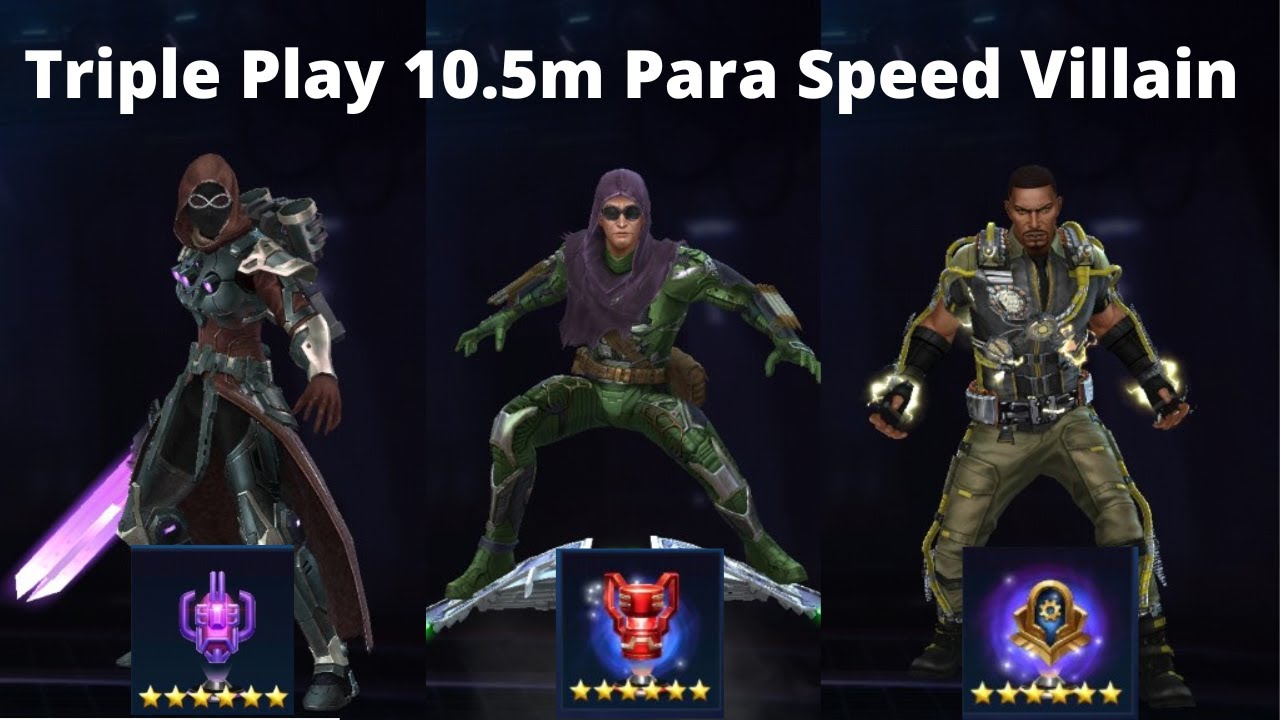 Green Goblin + Electro + Gamora Combo Play ABX 10.5m (para)