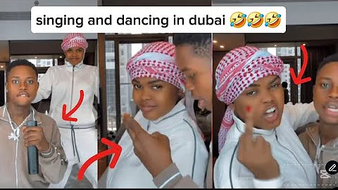 Peller and jarvis singing and dancing in dubai 😍 ♥️ 💕 ❤️ 💖 #dubai #money #dancing singing