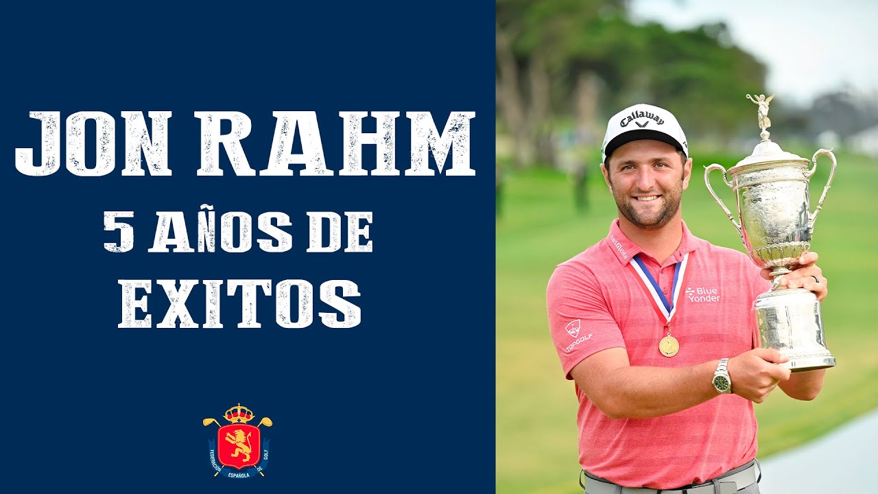Jon Rahm, al quinto año como profesional, el US OPEN | SOMOSGOLF