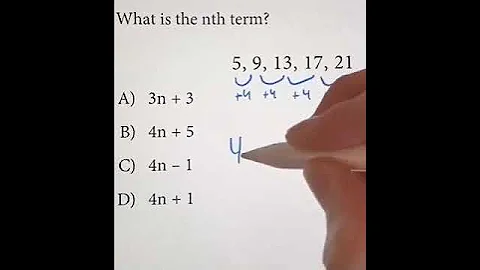 how to find nth term? #shorts #math