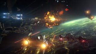Star Wars: Squadrons Space Battles!