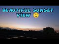 Beautiful sunset view from my hostel#videos