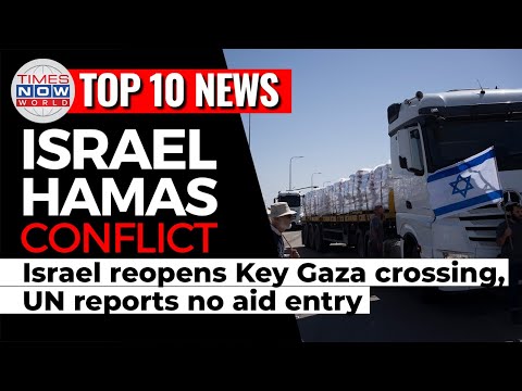 Israel Reopens Key Gaza Crossing | UN Reports No Aid Entry | US Halt On Israel Weapons | TN World