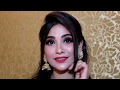 Full glam Makeup || Indian wedding|| glitter chocolate eyes