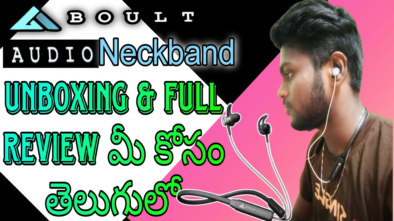 Boult Audio ProBass EQcharge Neckband Unboxing and Full Review In Telugu || @Ashishjonnakuti