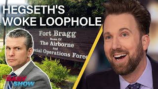 Trump Confused by His Own Tariffs & Hegseth Goes Diet Woke on the Military | The Daily Show
