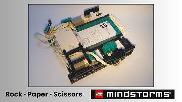 Rock Paper Scissors x Lego mindstorm robot inventor