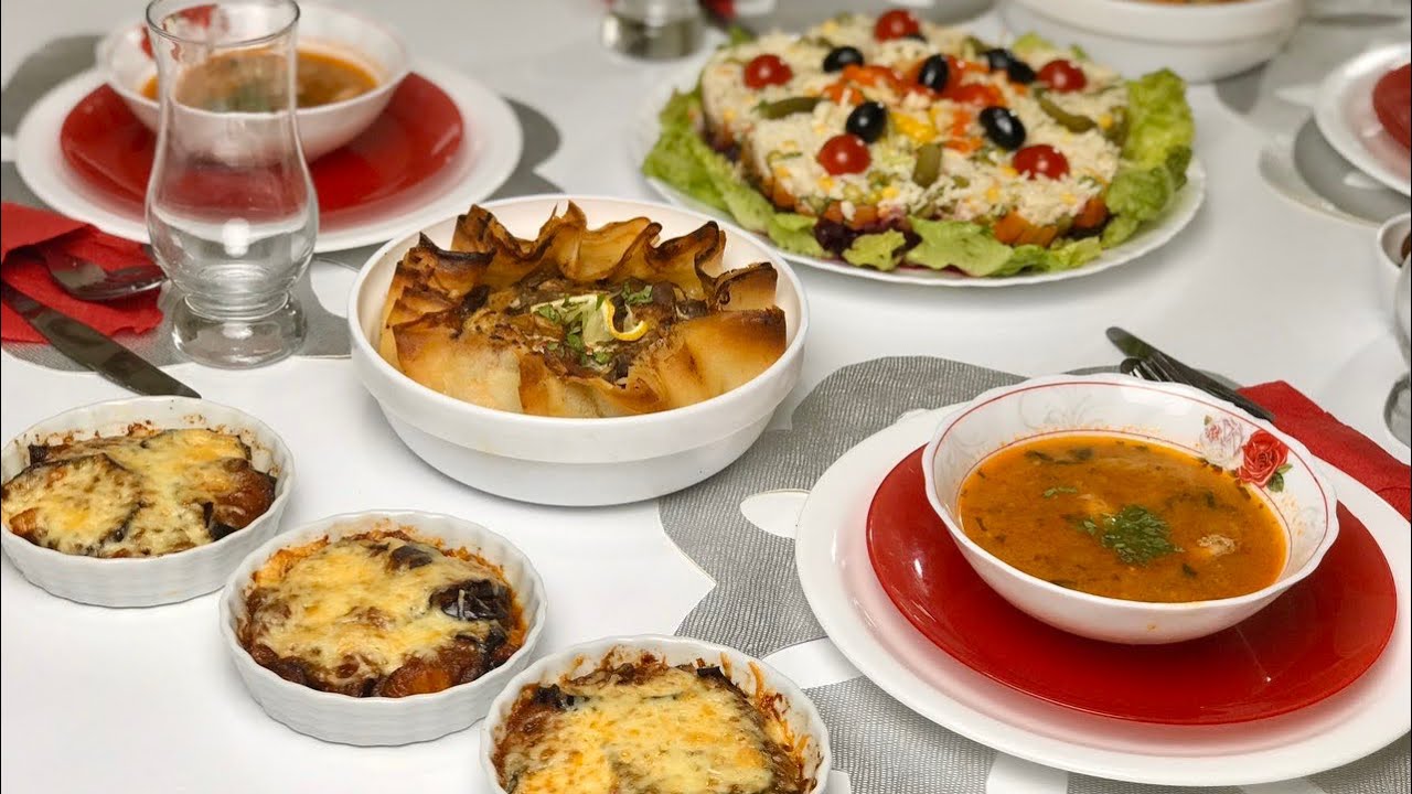 فطيرة الديول بسيطة جدا و سهلة التحضير..غراتان بدون لحوم..شربة فارميسال بالتفصيل كما طلبتوها❤️ 🌙